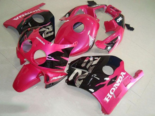 Online CBR 250 RR MC22 91-98 Verkleidungen - Schwarz Rosa Online CBR 250 RR MC22 91-98 Verkleidungen - Schwarz Rosa