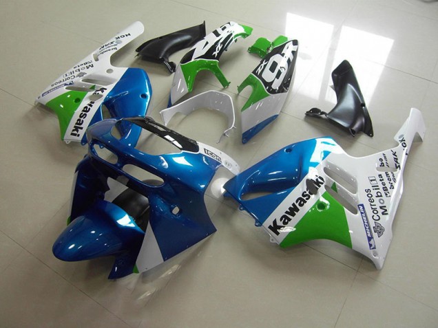 Online ZX9R 94-97 Verkleidungen - Hell blau Weiß Online ZX9R 94-97 Verkleidungen - Hell blau Weiß