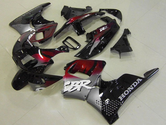 Online CBR 900 RR 893 96-97 Verkleidungen - Rot Schwarz Silber Online CBR 900 RR 893 96-97 Verkleidungen - Rot Schwarz Silber