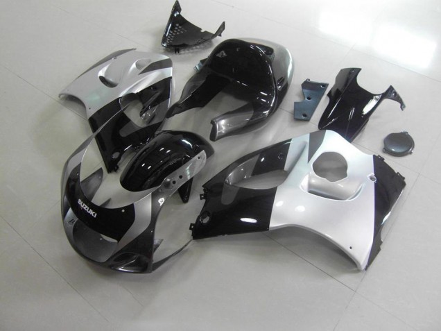 Online GSXR 600 96-00 Verkleidungen - Silber Grau Kein Aufkleber Online GSXR 600 96-00 Verkleidungen - Silber Grau Kein Aufkleber