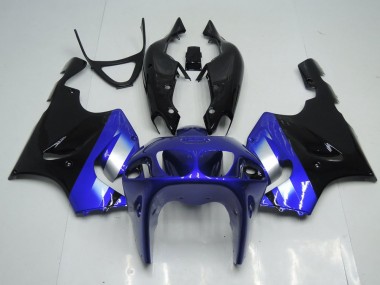 Online ZX7R 96-03 Verkleidungen - Blau und Schwarz