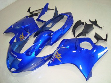 Online CBR 1100 XX Blackbird 96-07 Verkleidungen - Blau Schwarzbird