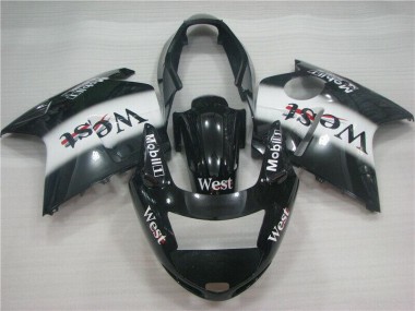 Online CBR 1100 XX 96-07 Verkleidungen - Schwarz Weißes Westmuster