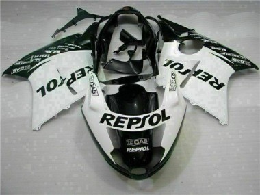 Online CBR 1100 XX 96-07 Verkleidungen - Weiß Schwarz Repsol