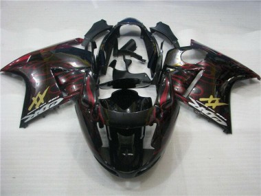 Online CBR 1100 XX 96-07 Verkleidungen - Rot Flamme