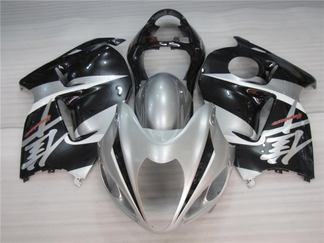Online GSXR 1300 Hayabusa 96-07 Verkleidungen - Silber Schwarz