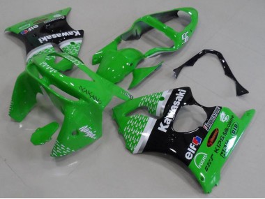Online ZX6R 98-99 Verkleidungen - Grün Schwarz