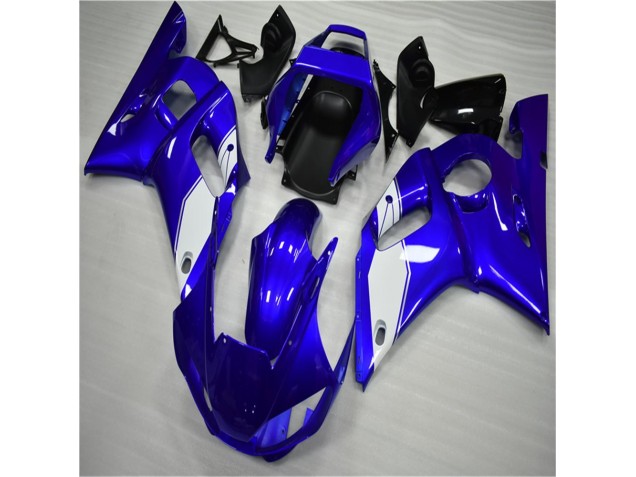 Online R6 98-02 Verkleidungen - Weiß Blau Online R6 98-02 Verkleidungen - Weiß Blau