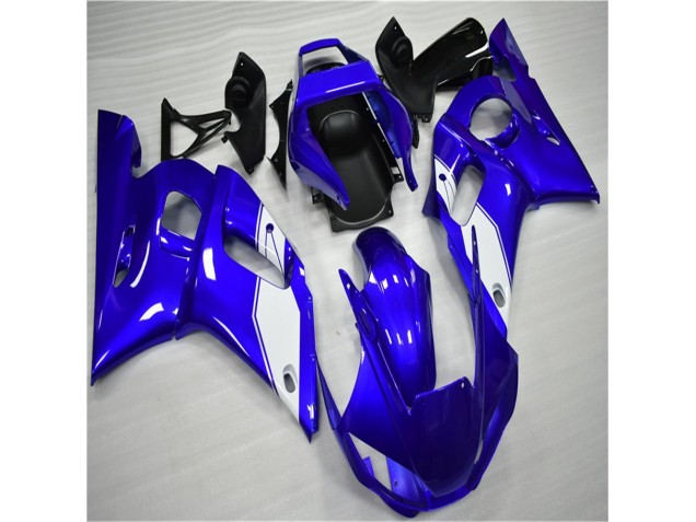 Online R6 98-02 Verkleidungen - Weiß Blau Online R6 98-02 Verkleidungen - Weiß Blau