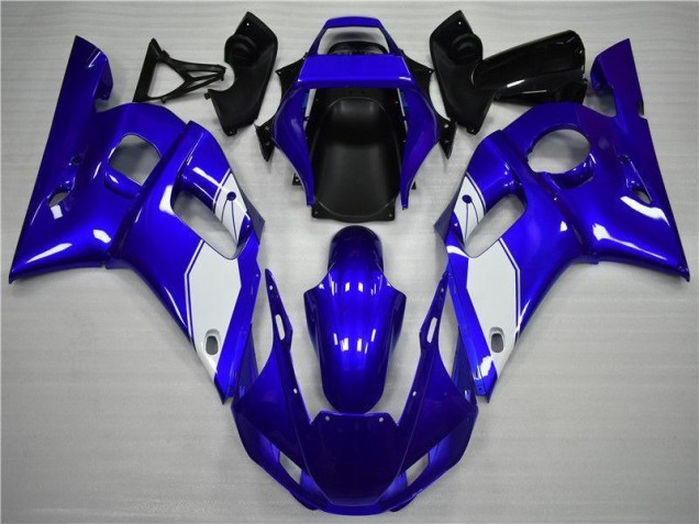 Online R6 98-02 Verkleidungen - Weiß Blau Online R6 98-02 Verkleidungen - Weiß Blau