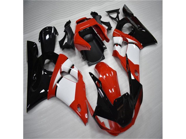 Online R6 98-02 Verkleidungen - Schwarz Weiß Online R6 98-02 Verkleidungen - Schwarz Weiß