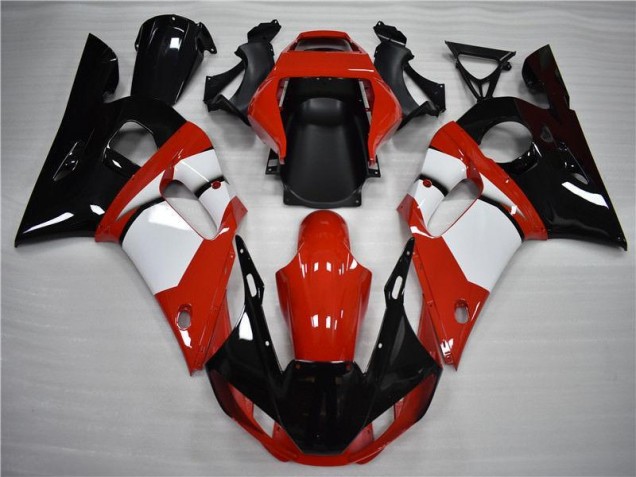 Online R6 98-02 Verkleidungen - Schwarz Weiß Online R6 98-02 Verkleidungen - Schwarz Weiß