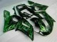 Online R6 98-02 Verkleidungen - Grün Schwarz Online R6 98-02 Verkleidungen - Grün Schwarz