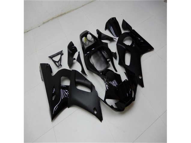 Online R6 98-02 Verkleidungen - Matt schwarz Glänzend Online R6 98-02 Verkleidungen - Matt schwarz Glänzend