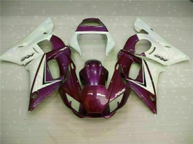 Online R6 98-02 Verkleidungen - Lila Weiß