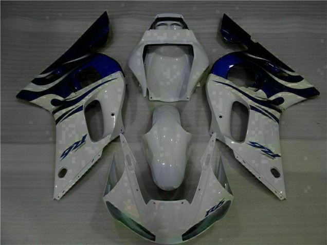 Online R6 98-02 Verkleidung - Weiß Blau