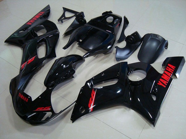 Online R6 98-02 Verkleidung - Glänzend Schwarz Rote Aufkleber Online R6 98-02 Verkleidung - Glänzend Schwarz Rote Aufkleber