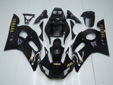 Online R6 98-02 Verkleidungen - Glänzend Schwarz Gold Aufkleber