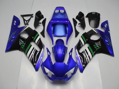 Online R6 98-02 Verkleidungen - Blau Monster