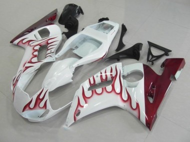 Online R6 98-02 Verkleidungen - Rot Flamme