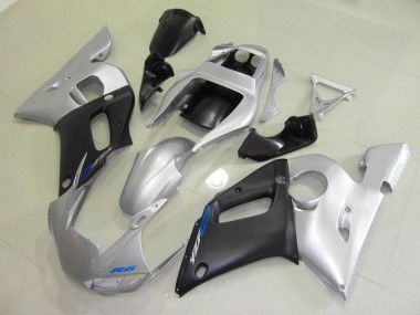 Online R6 98-02 Verkleidungen - Schwarz Silber