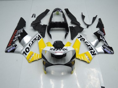 Online CBR 900 RR 929 00-01 Verkleidungen - Gelb Silber Schwarz Repsol