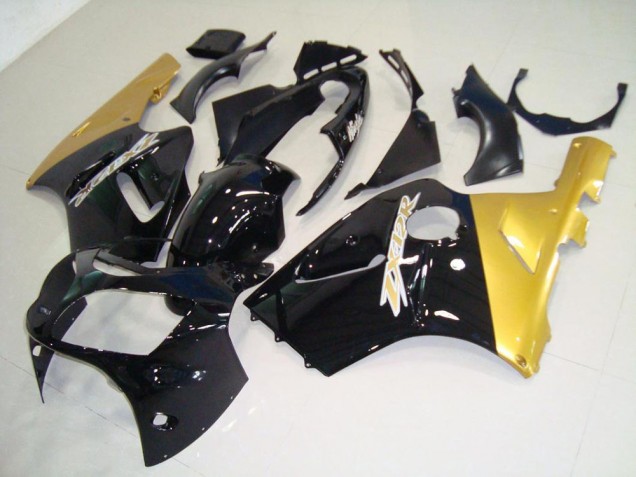Online ZX12R 00-01 Verkleidungen - Schwarz Gold Online ZX12R 00-01 Verkleidungen - Schwarz Gold