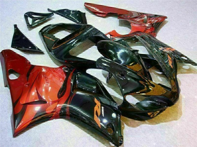 Online R1 00-01 Motorrad Verkleidungen - Rot Online R1 00-01 Motorrad Verkleidungen - Rot