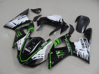 Online R1 00-01 Verkleidung - Schwarz Weiß Grün Monster