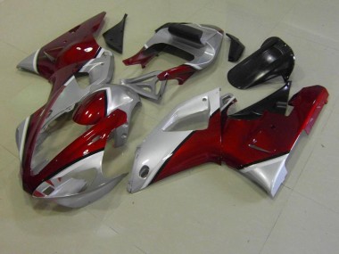 Online R1 00-01 Verkleidungen - Rot und Silber
