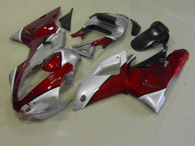 Online R1 00-01 Verkleidungen - Rot und Silber Online R1 00-01 Verkleidungen - Rot und Silber
