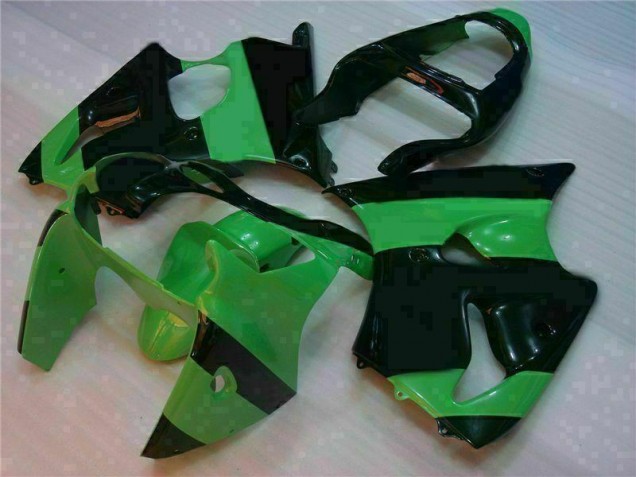 Online ZX6R 00-02 VollVerkleidungen & Plastik - Grün Schwarz