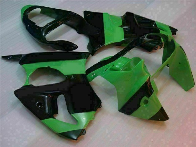 Online ZX6R 00-02 VollVerkleidungen & Plastik - Grün Schwarz