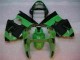 Online ZX6R 00-02 VollVerkleidungen & Plastik - Grün Schwarz