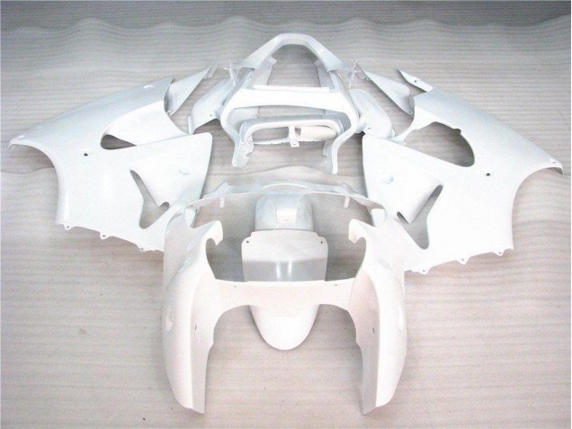 Online ZX6R 00-02 Verkleidungen - Glänzend Weiß Online ZX6R 00-02 Verkleidungen - Glänzend Weiß