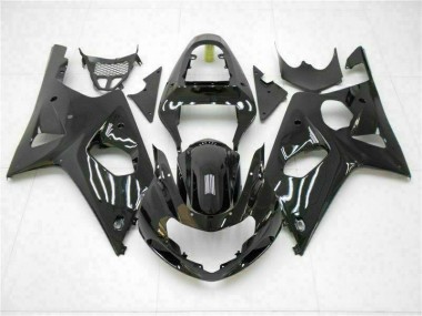 Online GSXR 1000 K1 00-02 Verkleidungen - Glänzend Schwarz