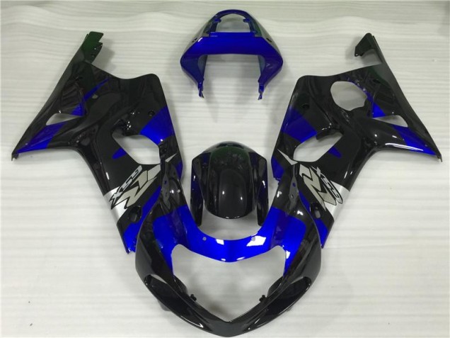 Online GSXR 1000 K1 00-02 Verkleidungen - Blau Schwarz Online GSXR 1000 K1 00-02 Verkleidungen - Blau Schwarz