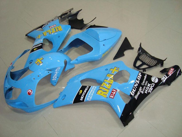 Online GSXR 1000 K1 00-02 Verkleidungen - Hell blau Schwarz Online GSXR 1000 K1 00-02 Verkleidungen - Hell blau Schwarz