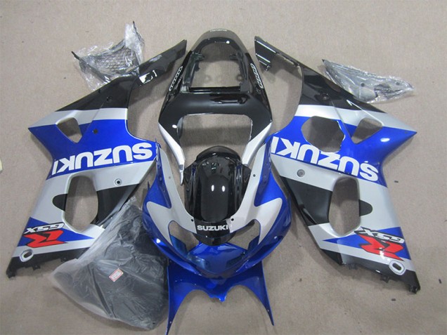 Online GSXR 1000 K1 00-02 Verkleidung - Blau Weißer Aufkleber Online GSXR 1000 K1 00-02 Verkleidung - Blau Weißer Aufkleber