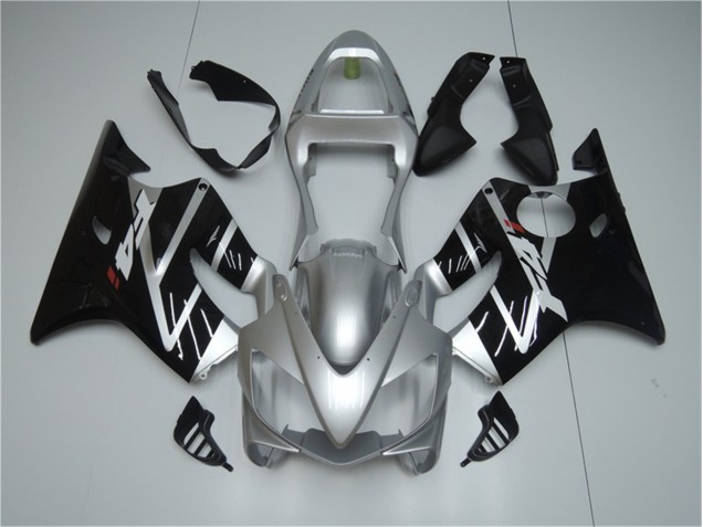 Online CBR 600 F4i 01-03 Verkleidungen - Silber Schwarz Online CBR 600 F4i 01-03 Verkleidungen - Silber Schwarz