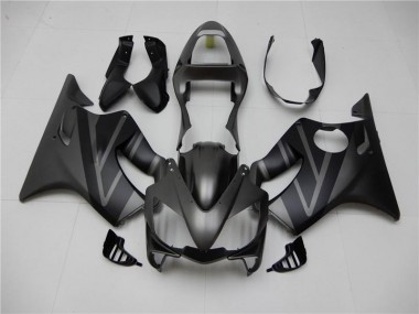 Online CBR 600 F4i 01-03 Verkleidungen - Matt Schwarz Grau