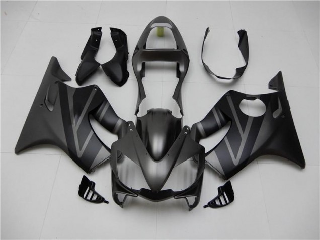 Online CBR 600 F4i 01-03 Verkleidungen - Matt Schwarz Grau Online CBR 600 F4i 01-03 Verkleidungen - Matt Schwarz Grau