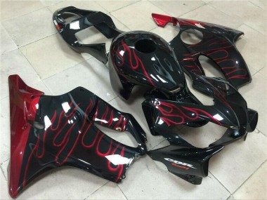Online CBR 600 F4i 01-03 Verkleidungen - Rot Flamme