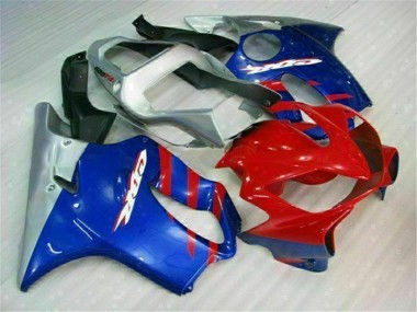 Online CBR 600 F4i 01-03 Verkleidungen - Blau Rot