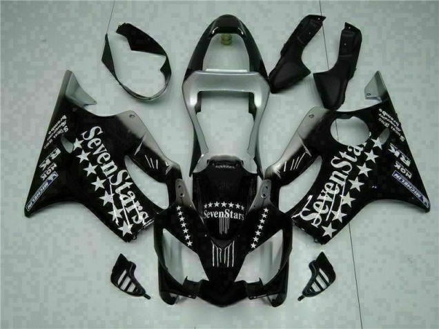 Online CBR 600 F4i 01-03 Verkleidungen - Schwarz Weißes SevenStarss Online CBR 600 F4i 01-03 Verkleidungen - Schwarz Weißes SevenStarss