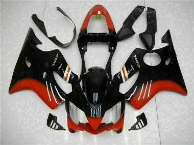 Online CBR 600 F4i 01-03 Verkleidungen & Plastik - Rot Schwarz