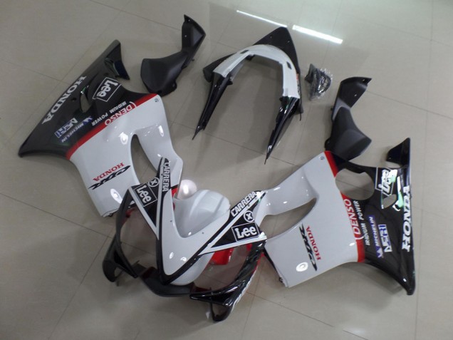 Online CBR 600 F4i 01-03 Verkleidungen - Weiß Schwarz Carrera Lee Online CBR 600 F4i 01-03 Verkleidungen - Weiß Schwarz Carrera Lee