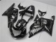 Online GSXR 600 / 750 K1 K2 K3 01-03 Verkleidungen - Schwarze Weiße Flamme Online GSXR 600 / 750 K1 K2 K3 01-03 Verkleidungen - Schwarze Weiße Flamme