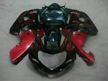 Online GSXR 600 / 750 K1 K2 K3 01-03 Verkleidungen - Schwarz Rot