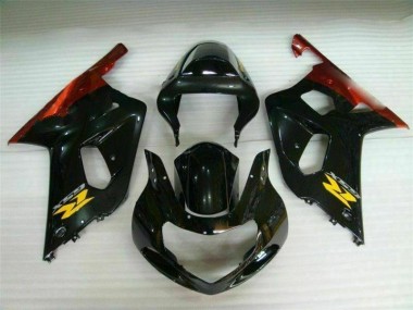 Online GSXR 600 / 750 K1 K2 K3 01-03 Verkleidungen & Plastik - Schwarz